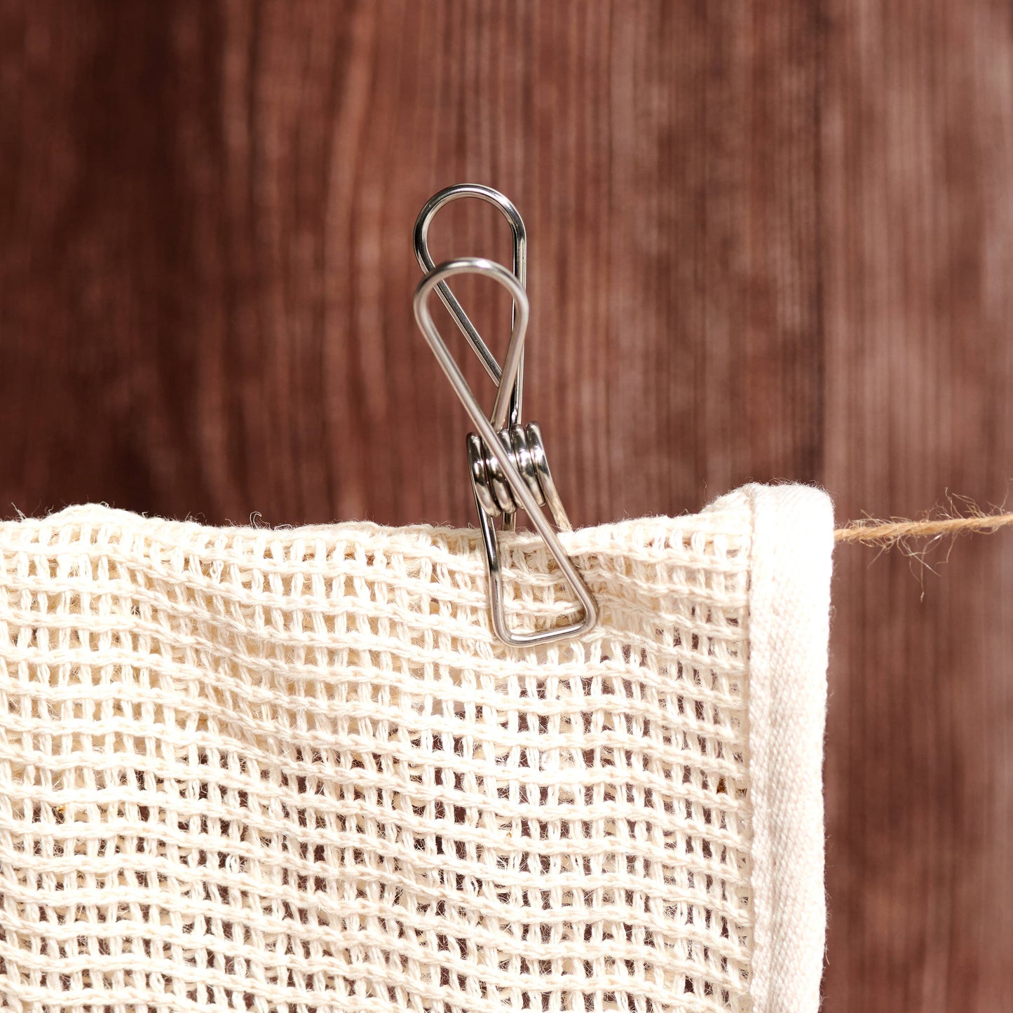 Cotton & Sisal Shower Wash Cloth (Plastic Free, Unbranded)