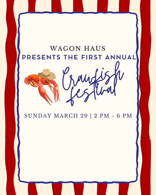 PRE- SALE Crawfish Festival Ticket: Sunday March 29, 2026