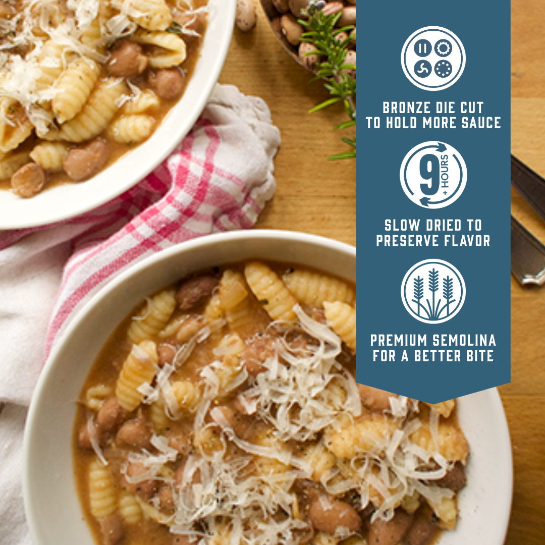 Cavatelli, Organic Durum Semolina Pasta